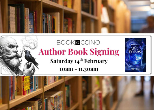 My First YA Fantasy Book Signing: The Jar of Dreams Comes Home to Bookoccino in Avalon